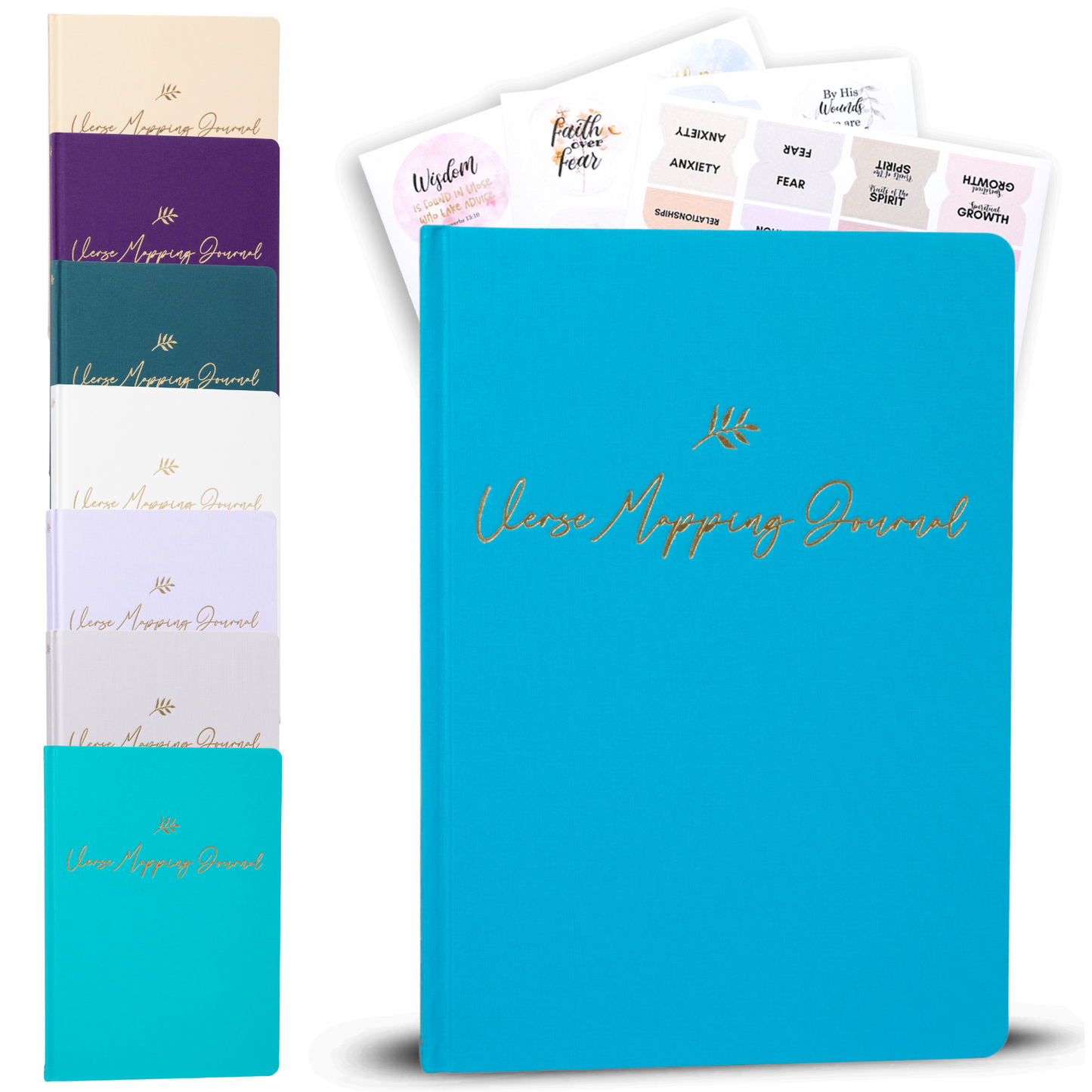 Linen Bible Verse Mapping Journal