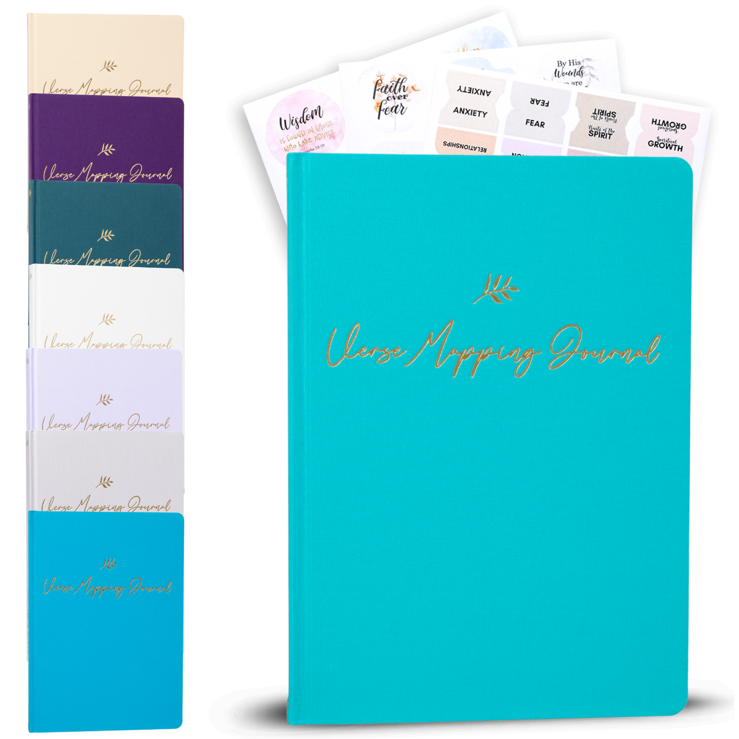Linen Bible Verse Mapping Journal