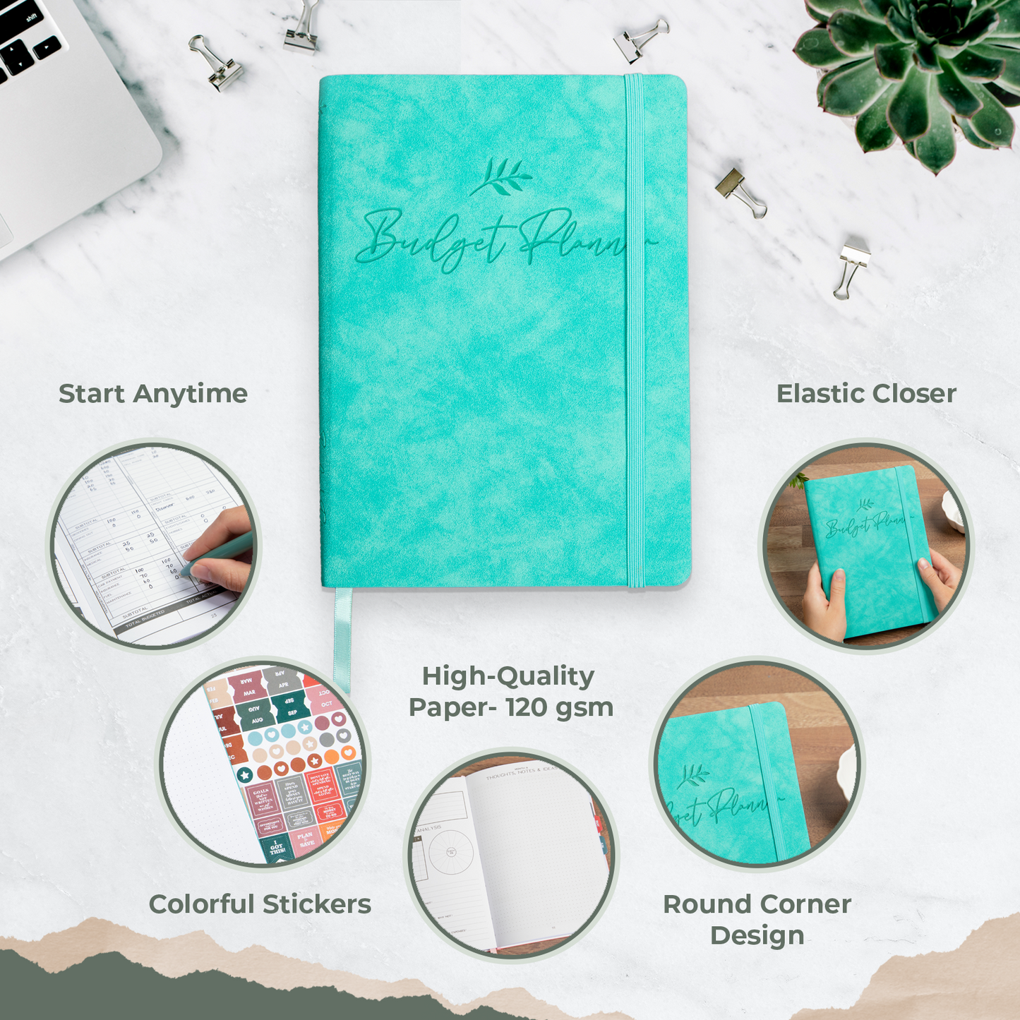 Monthly Budget Planner - Take Control of Your Finances, Track Expenses, and Review Progress