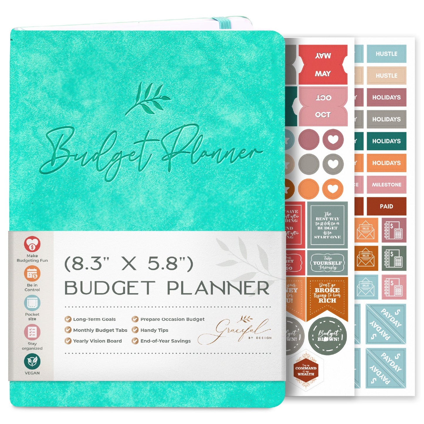 Monthly Budget Planner - Take Control of Your Finances, Track Expenses, and Review Progress
