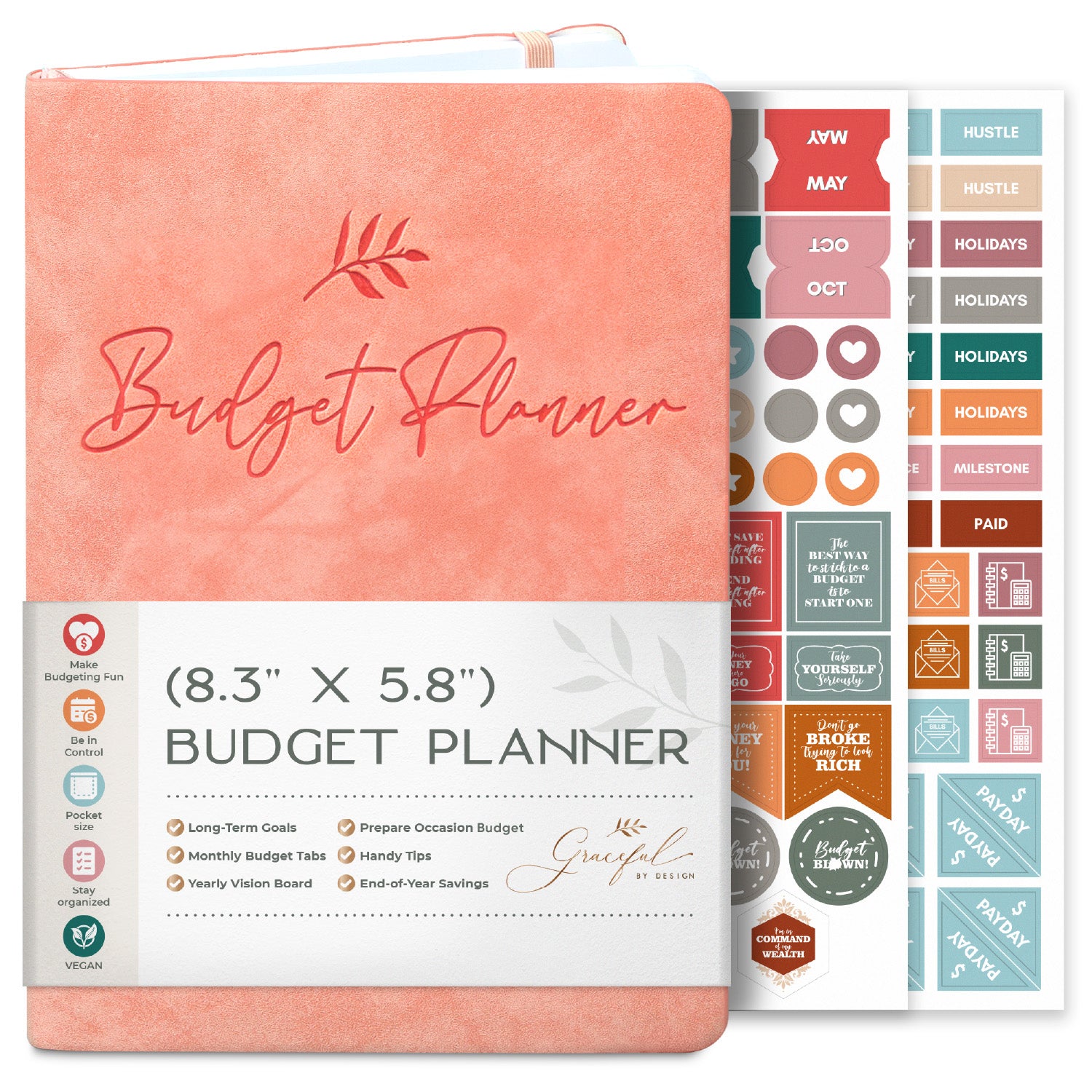 Monthly Budget Planner - Take Control of Your Finances, Track Expenses, and Review Progress