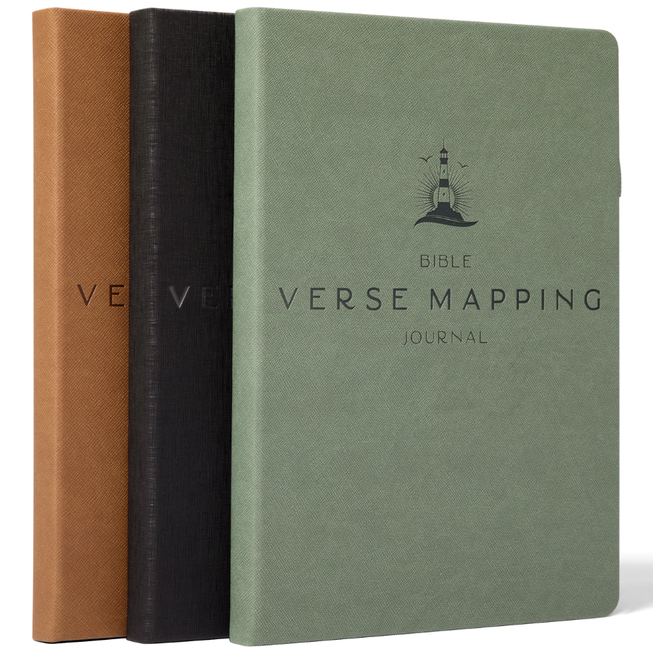 Men's Bible Verse Mapping Journal - 7" x 10"