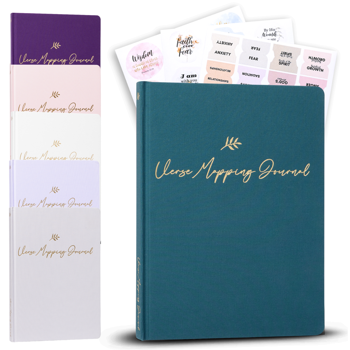 Linen Bible Verse Mapping Journal – Graceful By Design