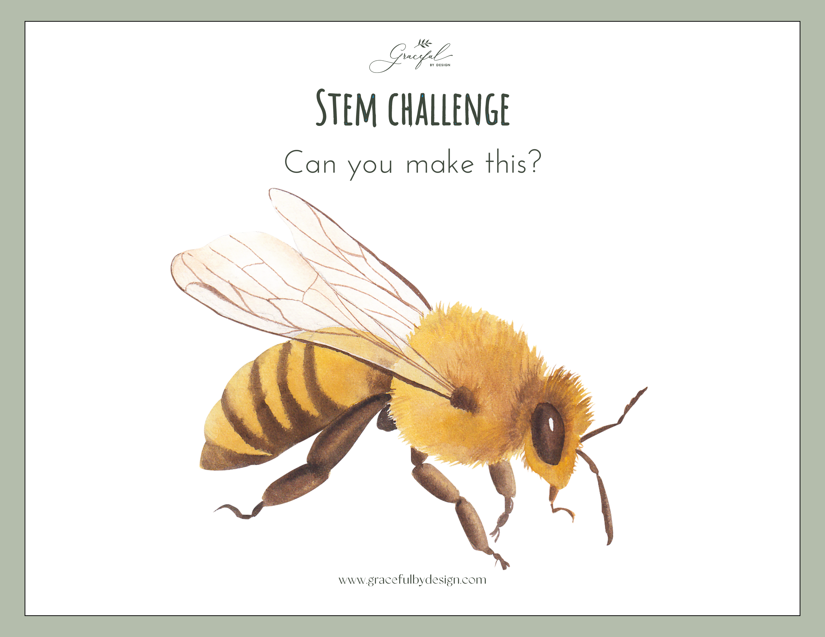 PRINTABLE - Tiny Creature Activity Unit PRINTABLE - Tiny Creature Activity Unit
