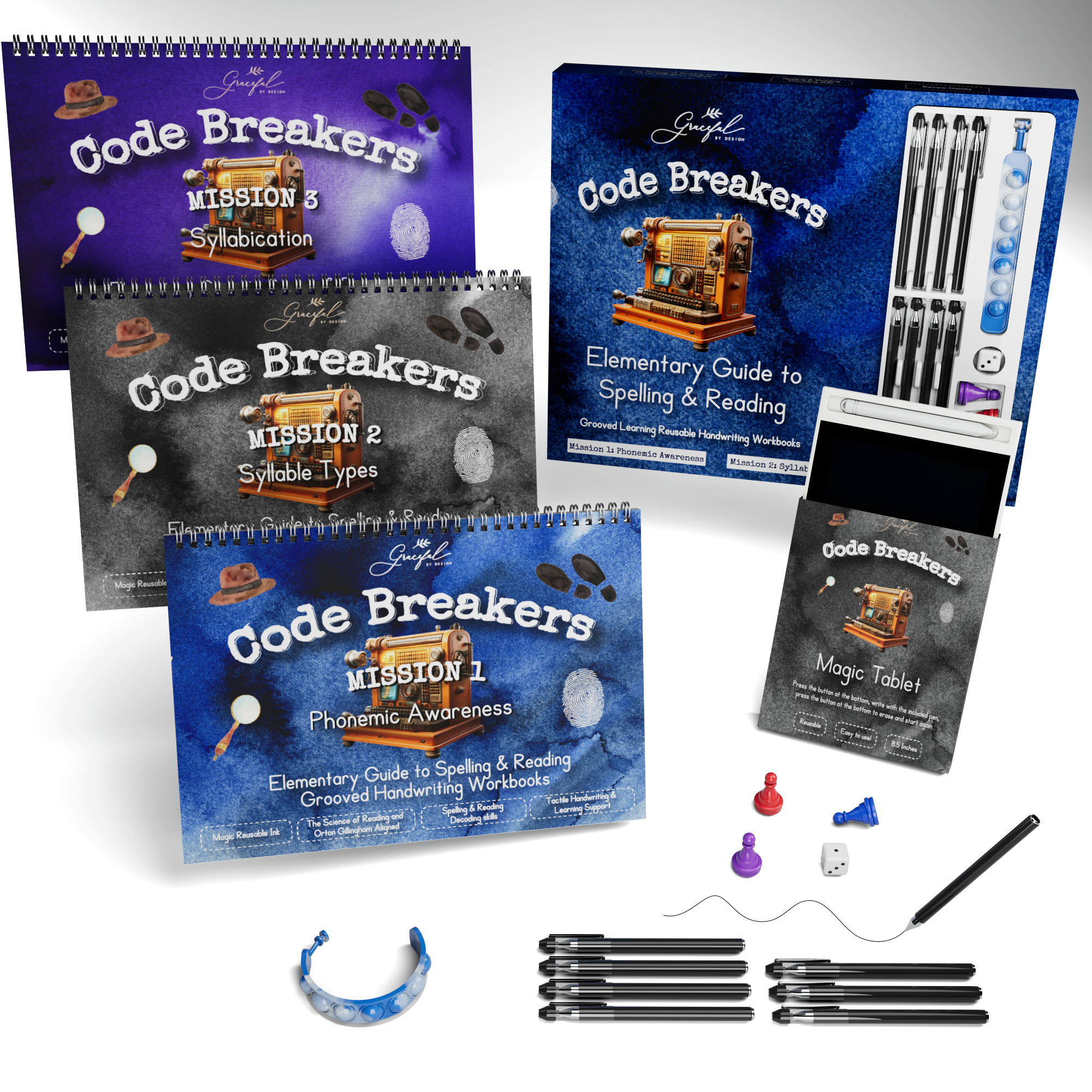 Code Breakers: Crack the Code to Reading, Spelling & Handwriting!