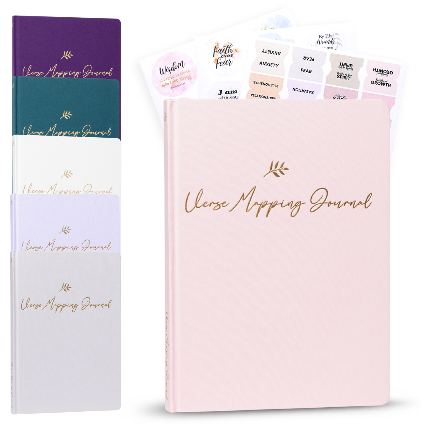 Linen Bible Verse Mapping Journal